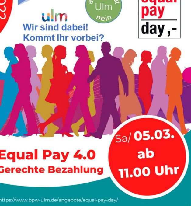 Equal Pay Day am 05.03.22
